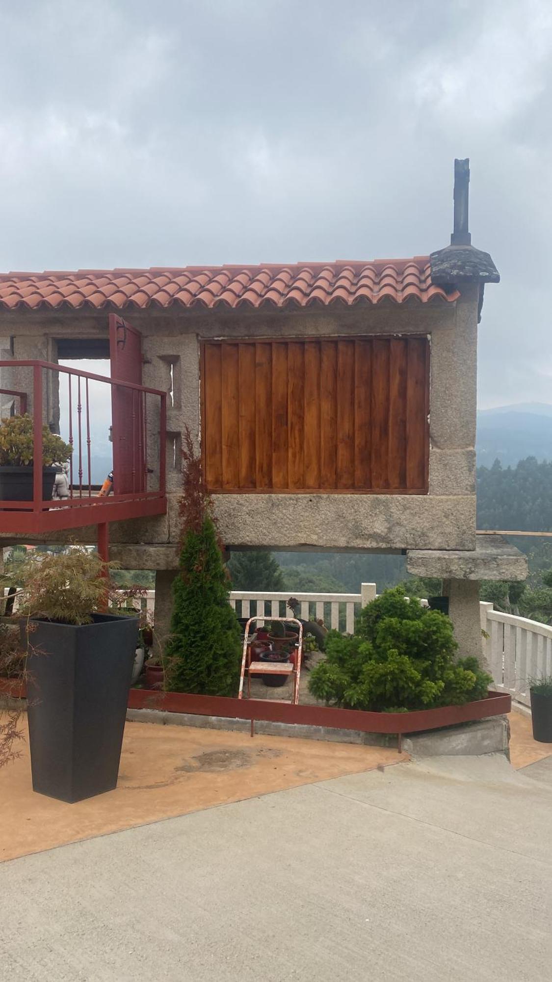 Bed and Breakfast Os Fentos Понтеведра Экстерьер фото